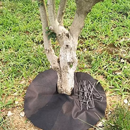 100 % reines PP-Material, 70 g/m², schwarzer wasserdichter Stoff, atmungsaktiver Vliesstoff für die Landwirtschaft