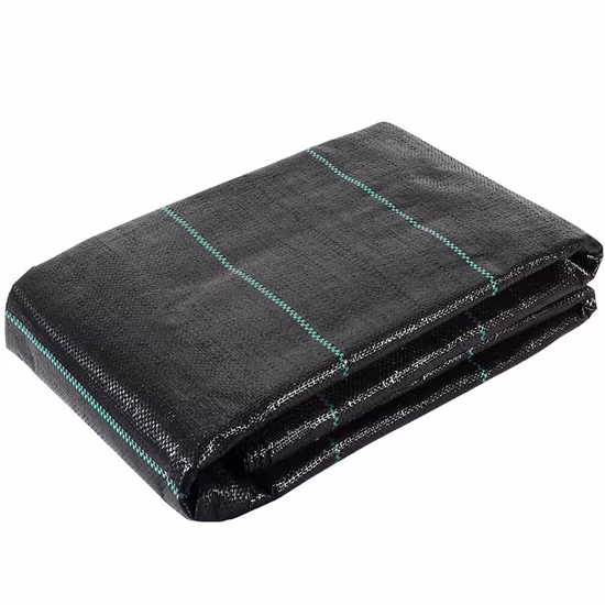 Gartengewebter schwarzer Bodendecker-Unkrautschutzbarriere-Landschaftsstoff für die Landschaftsgestaltung von Gartenbeeten