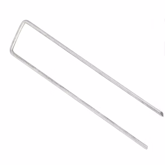 6 Zoll 11 Gauge verzinkte Gartenlandschafts-SOD-Heftklammern